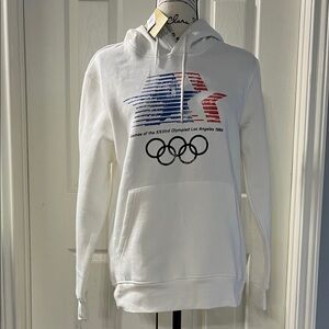 Heritage Cream Hoodie with Olympic Design